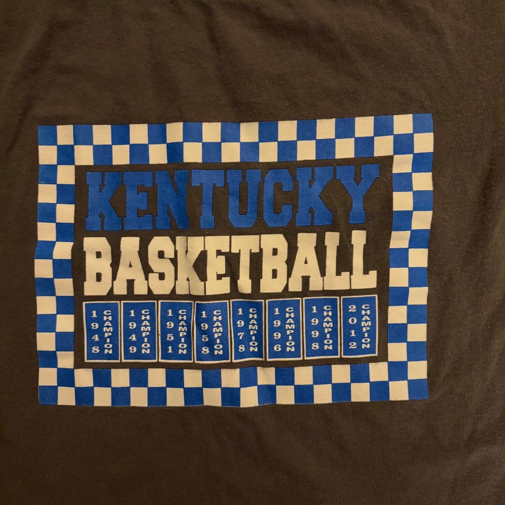 Kentucky Wildcats‎ Basketball Long Sleeve Youth T Shirt Ncaa Champs - Picture 2 of 3
